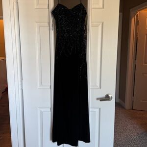Vintage Black Evening Dress
